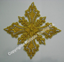Church Hand Embroidery Emblems